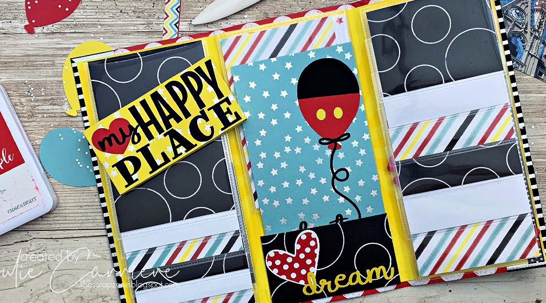 Happiest Place Tri-fold Mini-Album Disney Theme